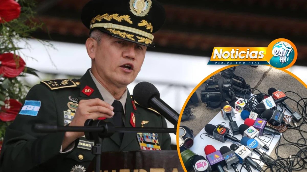 Sí, el General Hernández afirmó que se han «escudriñado» el historial de los periodistas desde la informalidad.