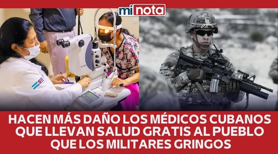No, el Gobierno de los Estados Unidos no sancionará funcionarios hondureños responsables de la llegada de las brigada médica Cubana.