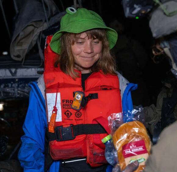 Sí, Greta Thunberg fue detenida por autoridades israelíes