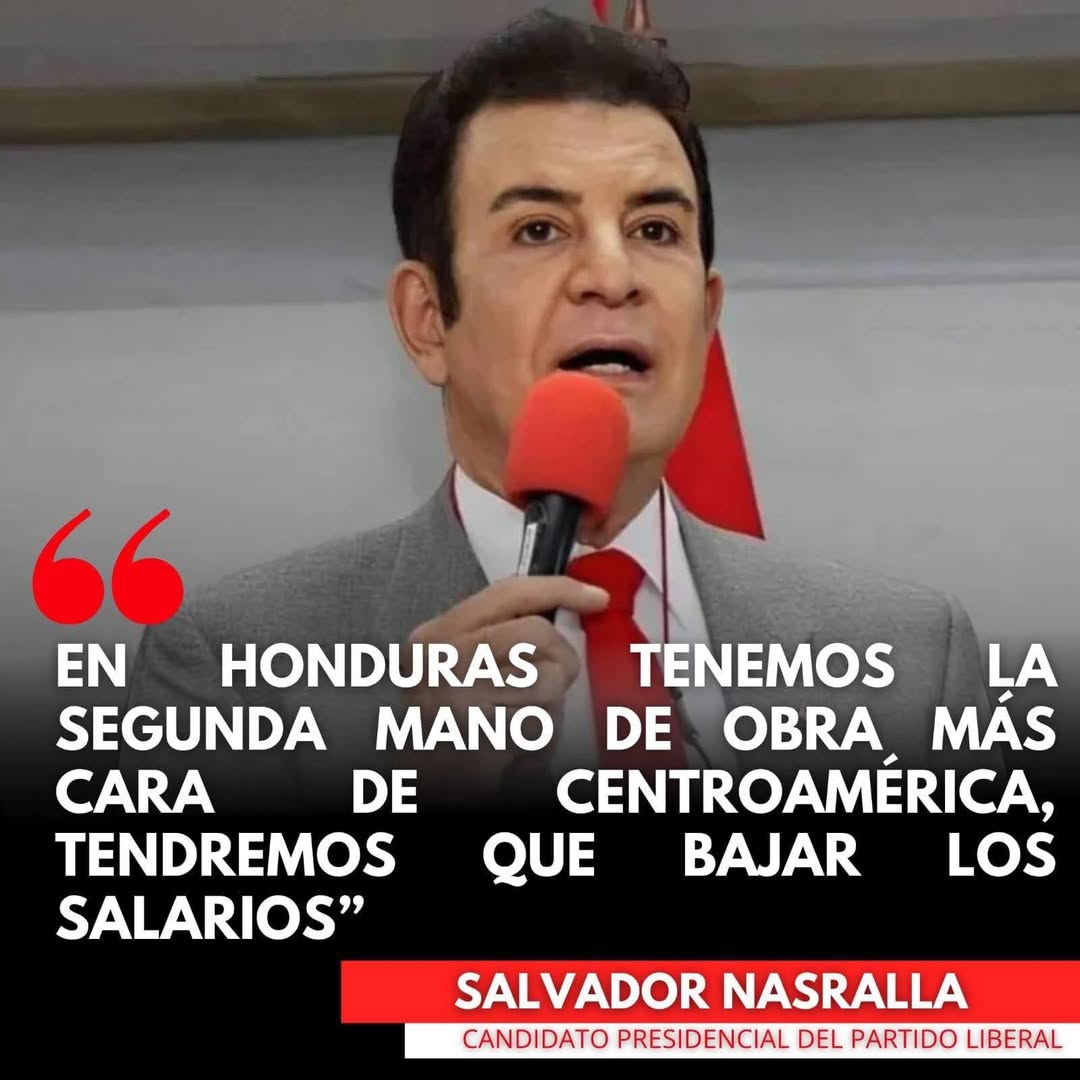 No, Honduras no tiene la segunda mano de obra mas cara de Centroamérica.