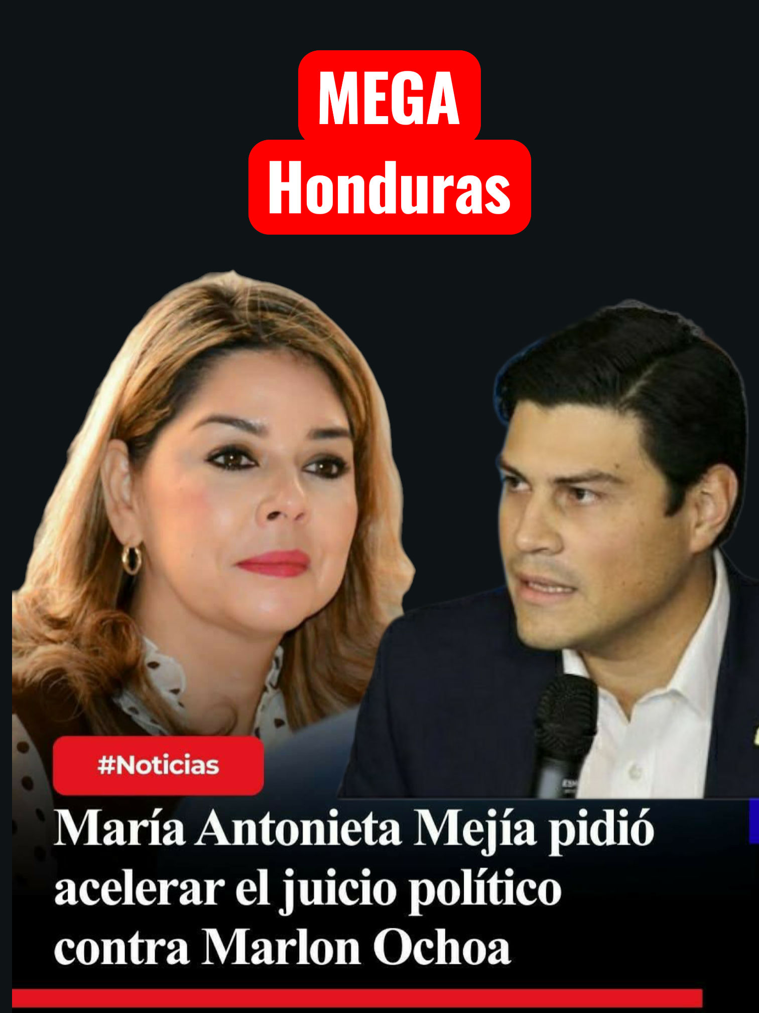 No, no es cierto que María Antonieta Mejía pidiera acelerar juicio político contra Marlon Ochoa
