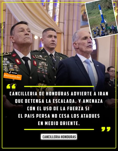 No, Cancillería de Honduras no amenazó a Irán con el uso de la fuerza