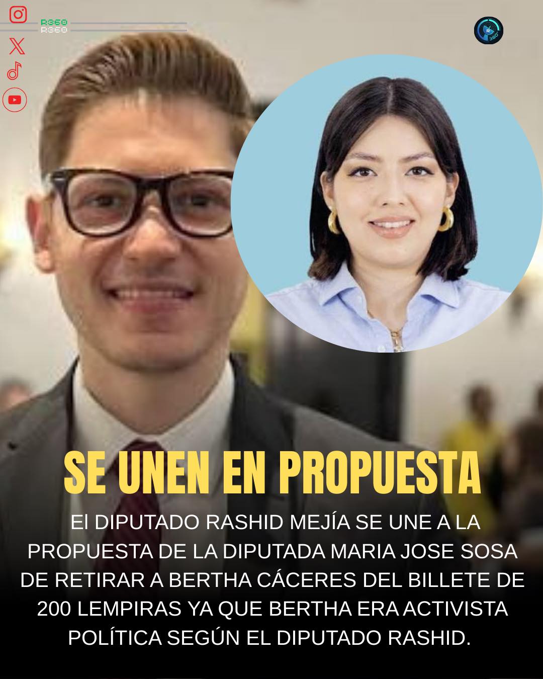 No, diputados no impulsan ley para retirar a Berta Cáceres del billete de L200