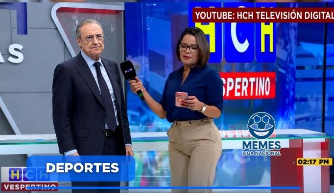 Presidente del Real Madrid no se presentó a HCH: es una imagen generada con IA
