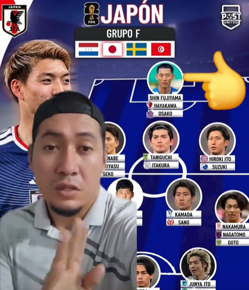 No, Shin Fujiyama no fue convocado al Mundial 2026 para jugar con Uzbekistán